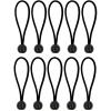 ProPlus 365644 sada napínáku stanu Zeltspanner-Set 10 Stück - elastisch 15cm mit Kunststoffball 10 ks