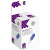 TRU COMPONENTS T2010C288 kulaté kabelové oko Průřez (max.)=2.5 mm² Ø otvoru=3.7 mm částečná izolace modrá 25 ks