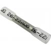 Quadrios 2011C397 krimpovací spojka se smršťovací bužírkou 0.3 mm² 6 mm² plná izolace bílá, červená, modrá, černá, žlutá 340 ks