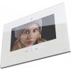 m-e modern-electronics VDV-907 W Wi-Fi, bezdrátový domovní video telefon vnitřní jednotka, bílá, 41269