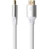 Oehlbach HDMI kabel Zástrčka HDMI-A, Zástrčka HDMI-A 3.00 m bílá D1C92494 8K UHD, pozlacené kontakty HDMI kabel