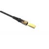 Oehlbach USB kabel USB 2.0 USB-A zástrčka, USB-B zástrčka 7.50 m černá/zlatá D1C9545