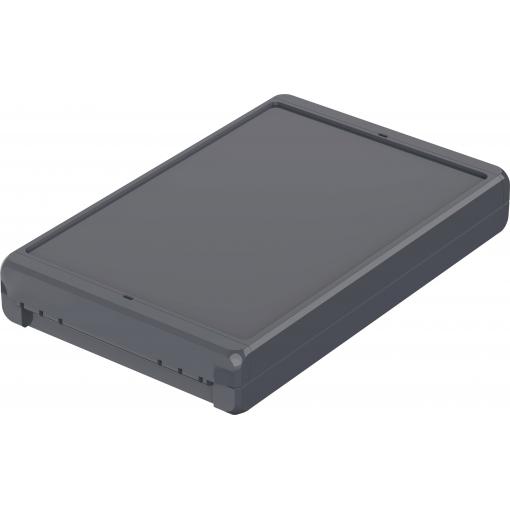 Bopla B 261704 PC-V0-7024 Bocube Gehäuse 96016344 Venkovní kryt 271 x 170 x 40 Polykarbonát V0 šedá grafit (RAL 7024) 1 ks