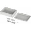 Bopla B 273612 PC-V0-7035 Bocube Gehäuse 96017665 Venkovní kryt 284 x 364 x 120 Polykarbonát V0 šedobílá (RAL 7035) 1 ks