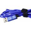 Smrter Nabíjecí kabel USB USB 2.0 USB-A zástrčka, USB-C ® zástrčka, USB-C ® zástrčka, USB-C ® zástrčka 1.20 m modrá SMRTER_TRIO_C_NB