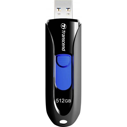 Transcend JetFlash® 790 USB flash disk 512 GB černá, modrá TS512GJF790K USB 3.1