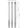 Bosch Accessories EXPERT SDS plus-7X 2608900196 příklepový vrták 3dílná 6 mm, 8 mm, 10 mm SDS plus 3 ks