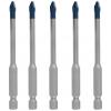 Bosch Accessories 2608900598 sada vrtáků do obkladů 5dílná 5 mm šestihran 5 ks