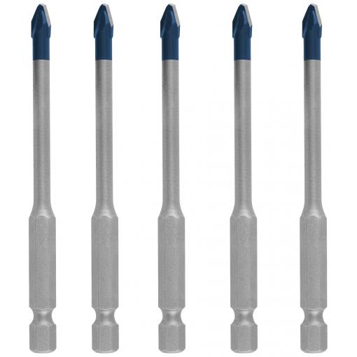 Bosch Accessories 2608900598 sada vrtáků do obkladů 5dílná 5 mm šestihran 5 ks