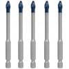 Bosch Accessories 2608900599 sada vrtáků do obkladů 5dílná 6 mm šestihran 5 ks
