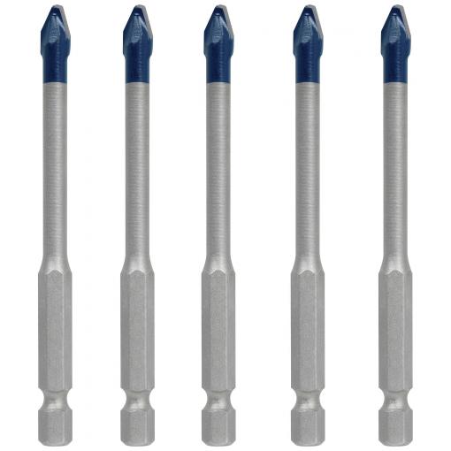 Bosch Accessories 2608900599 sada vrtáků do obkladů 5dílná 6 mm šestihran 5 ks