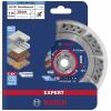 Bosch Accessories 2608900669 EXPERT MultiMaterial X-LOCK diamantový řezný kotouč Průměr 115 mm Ø otvoru 22.23 mm kámen, beton, cihla 1 ks