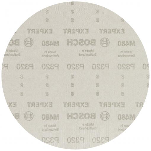 Bosch Accessories EXPERT M480 2608900714 brusná síť pro brusky na sádrokarton bez otvorů Zrnitost 320 (Ø) 225 mm 25 ks