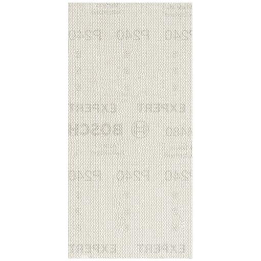 Bosch Accessories EXPERT M480 2608900749 brusná síť pro orbitální brusku bez otvorů Zrnitost 240 (d x š) 186 mm x 93 mm 10 ks