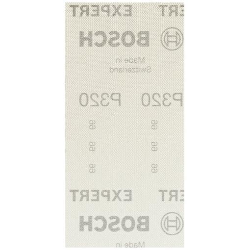 Bosch Accessories EXPERT M480 2608900759 brusná síť pro orbitální brusku bez otvorů Zrnitost 320 (d x š) 186 mm x 93 mm 50 ks