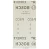 Bosch Accessories EXPERT M480 2608900760 brusná síť pro orbitální brusku bez otvorů Zrnitost 400 (d x š) 186 mm x 93 mm 50 ks