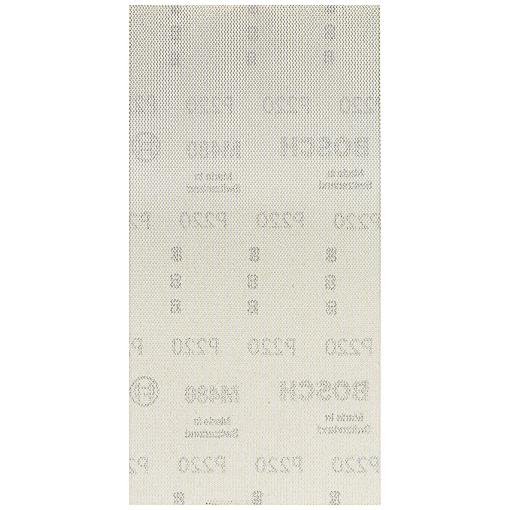 Bosch Accessories EXPERT M480 2608900766 brusná síť pro orbitální brusku bez otvorů Zrnitost 220 (d x š) 230 mm x 115 mm 10 ks