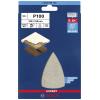 Bosch Accessories EXPERT M480 2608900726 brusná síť pro multifunkčníbrusku bez otvorů Zrnitost 100 (d x š) 150 mm x 100 mm 10 ks