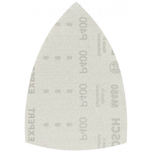 Bosch Accessories EXPERT M480 2608900733 brusná síť pro multifunkčníbrusku bez otvorů Zrnitost 400 (d x š) 150 mm x 100 mm 10 ks