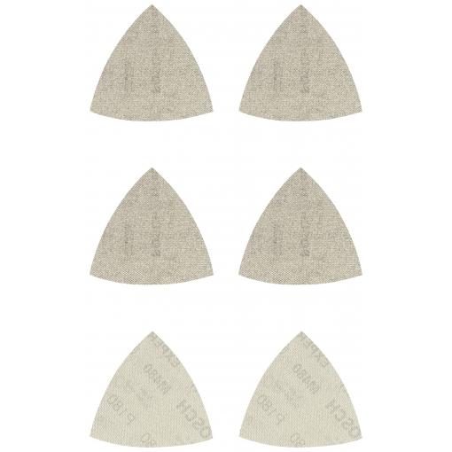 Bosch Accessories EXPERT M480 2608901204 sada brusných sítí s otvory Zrnitost 80, 80, 120, 120, 180, 180 (d x š) 93 mm x 93 mm 6 ks