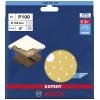 Bosch Accessories EXPERT C470 2608901105 brusné papíry pro excentrické brusky s otvory Zrnitost 100 (Ø) 150 mm 5 ks