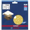 Bosch Accessories EXPERT C470 2608901108 brusné papíry pro excentrické brusky s otvory Zrnitost 240 (Ø) 150 mm 5 ks