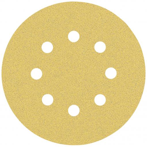 Bosch Accessories EXPERT C470 2608900910 brusné papíry pro excentrické brusky s otvory Zrnitost 80 (Ø) 125 mm 50 ks