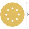 Bosch Accessories EXPERT C470 2608901121 brusné papíry pro excentrické brusky s otvory Zrnitost 220 (Ø) 125 mm 50 ks