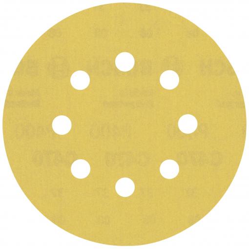 Bosch Accessories EXPERT C470 2608900916 brusné papíry pro excentrické brusky s otvory Zrnitost 400 (Ø) 125 mm 50 ks