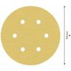 Bosch Accessories EXPERT C470 2608900919 brusné papíry pro excentrické brusky s otvory Zrnitost 80 (Ø) 150 mm 50 ks