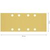 Bosch Accessories EXPERT C470 2608900835 brusný papír s otvory Zrnitost 80 (d x š) 230 mm x 93 mm 10 ks