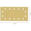 Bosch Accessories EXPERT C470 2608900942 brusný papír s otvory Zrnitost 40 (d x š) 230 mm x 115 mm 50 ks