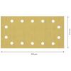 Bosch Accessories EXPERT C470 2608900949 brusný papír s otvory Zrnitost 320 (d x š) 230 mm x 115 mm 50 ks
