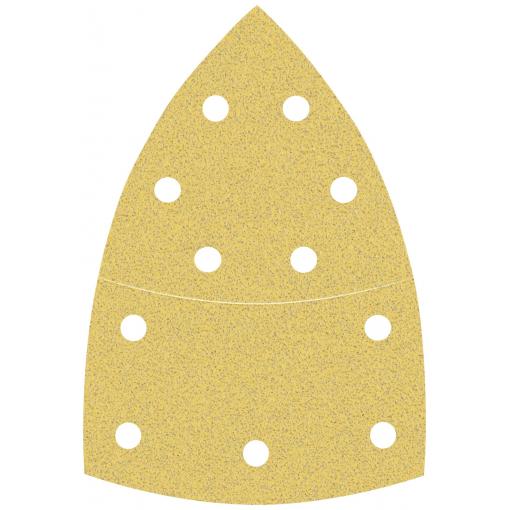 Bosch Accessories EXPERT C470 2608900887 brusný papír s otvory Zrnitost 80 (d x š) 102 mm x 93 mm 10 ks