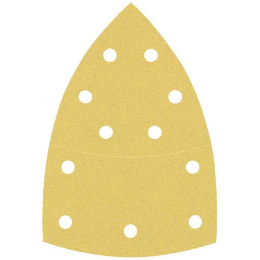 Bosch Accessories EXPERT C470 2608900888 brusný papír s otvory Zrnitost 120 (d x š) 102 mm x 93 mm 10 ks