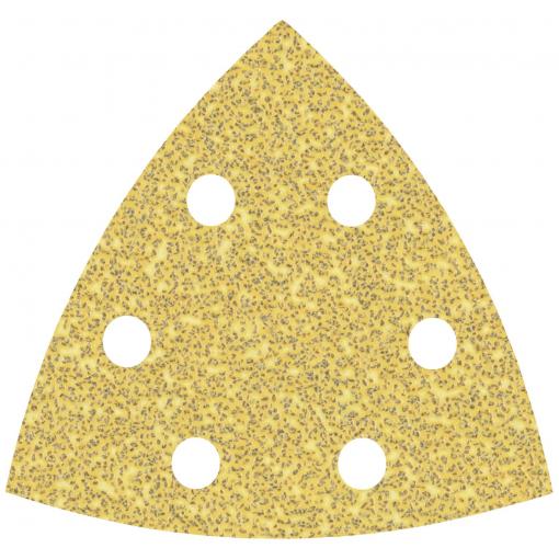 Bosch Accessories EXPERT C470 2608900823 brusný papír pro delta brusky s otvory Zrnitost 40 (d x š) 93 mm x 93 mm 5 ks