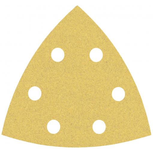 Bosch Accessories EXPERT C470 2608900826 brusný papír pro delta brusky s otvory Zrnitost 100 (d x š) 93 mm x 93 mm 5 ks