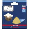 Bosch Accessories EXPERT C470 2608900828 brusný papír pro delta brusky s otvory Zrnitost 180 (d x š) 93 mm x 93 mm 5 ks