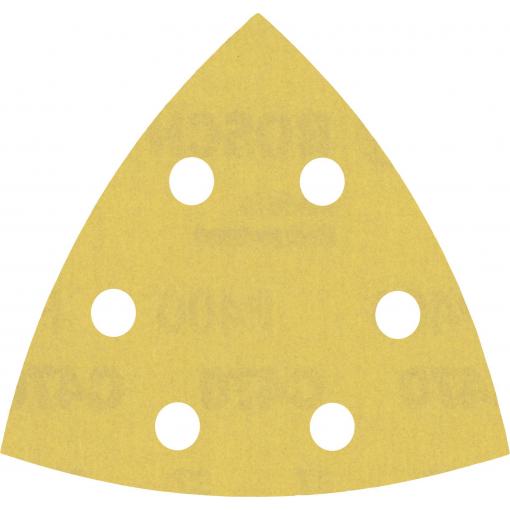 Bosch Accessories EXPERT C470 2608900831 brusný papír pro delta brusky s otvory Zrnitost 400 (d x š) 93 mm x 93 mm 5 ks