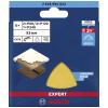 Bosch Accessories EXPERT C470 2608900832 sada brusného papíru pro delta brusky s otvory Zrnitost 60, 120, 240 (d x š) 93 mm x 93 mm 6 ks