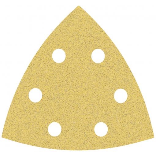 Bosch Accessories EXPERT C470 2608900928 brusný papír pro delta brusky s otvory Zrnitost 80 (d x š) 93 mm x 93 mm 50 ks