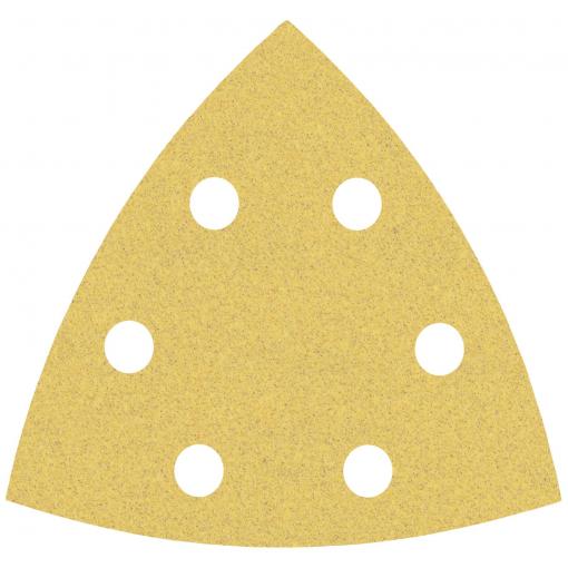 Bosch Accessories EXPERT C470 2608900929 brusný papír pro delta brusky s otvory Zrnitost 100 (d x š) 93 mm x 93 mm 50 ks