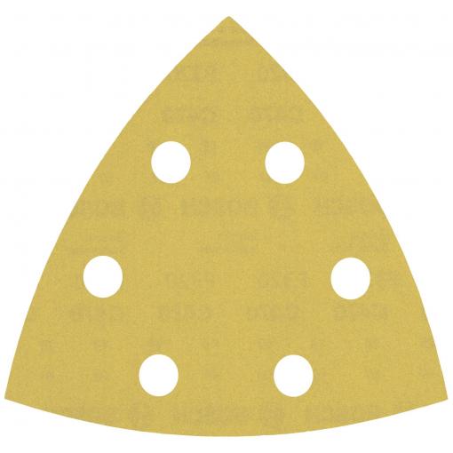 Bosch Accessories EXPERT C470 2608900933 brusný papír pro delta brusky s otvory Zrnitost 320 (d x š) 93 mm x 93 mm 50 ks