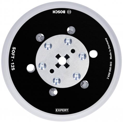 Bosch Accessories 2608900003 Univerzální talíř PRO univerzální podložku EXPERT Multihole, 125 mm, měkký Průměr 125 mm