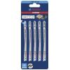 Bosch Accessories 2608900548 Přímočarý pilový list EXPERT ‘Hardwood 2-side clean’ T 308 BFP, 5 ks 5 ks