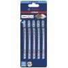 Bosch Accessories 2608900555 EXPERT ‘Wood 2-side clean’ T 308 BO čepel nožové pilky, 5 ks 5 ks