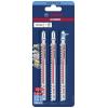 Bosch Accessories 2608900560 Pilový list do přímočaré pily EXPERT ‘Multi Material‘ T 367 XHM, 3 kusů 3 ks