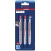 Bosch Accessories 2608900566 Pilový list do přímočaré pily EXPERT ‘Plastic Composites Clean’ T 301 CHM, 3 ks 3 ks