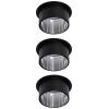 Paulmann 93383 LED vestavné svítidlo, 19.5 W, černá, železo
