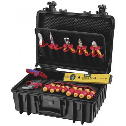 Knipex 00 21 34 HL S2 kufřík s nářadím, 24dílná, (š x v x h) 470 x 370 x 190 mm
